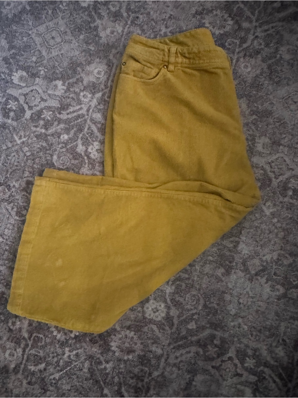 Est. 1946 by Cato Mustard Yellow Corduroy Pants Size 14